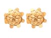 Floral Design Embossed Gold  tops