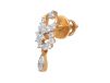 Prong Set Pear Drop Design Diamond Earrings