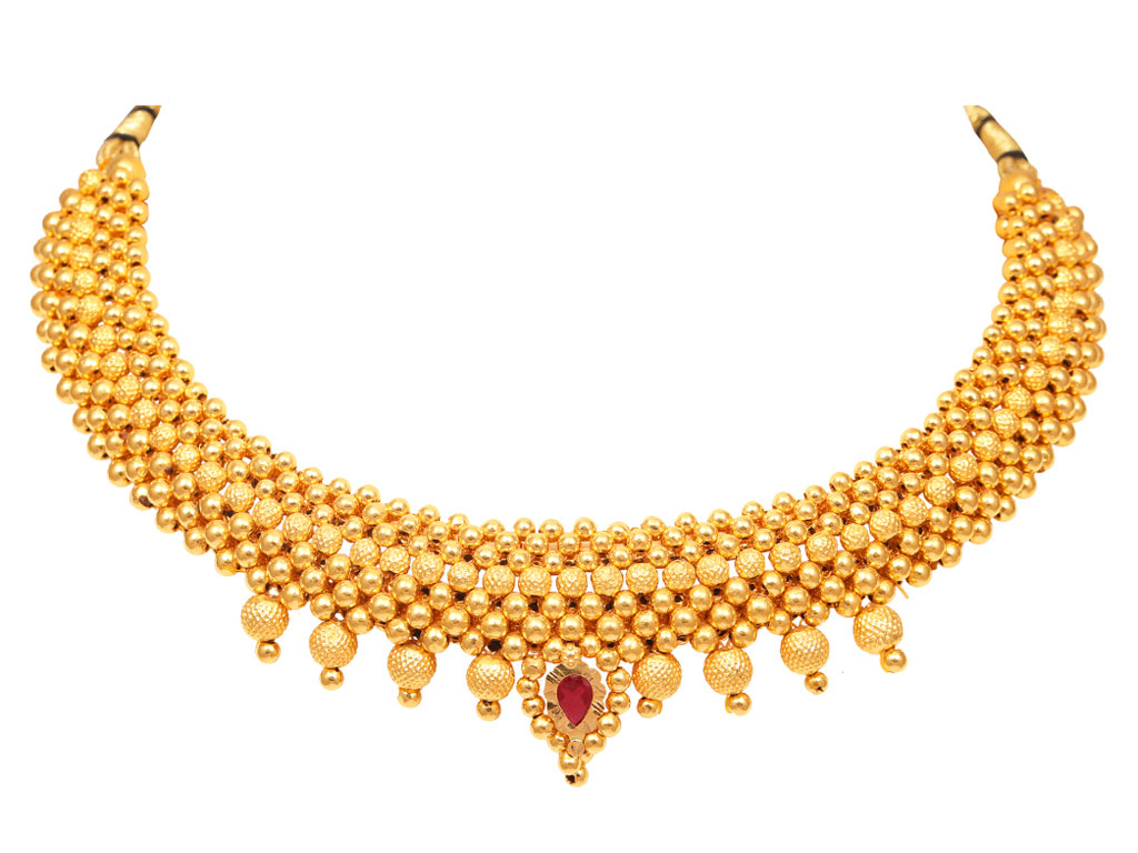 Buy Gold-Toned Necklaces & Pendants for Women by Vshine Fashion Jewellery  Online | Ajio.com