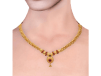 Gold Bead Filigree Design Thushi