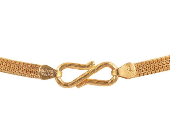Box Link Flat Gold Chain