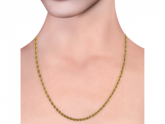 Rope Disco Gold Chain
