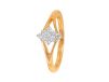Prong Set Diamond Shape Diamond Ring