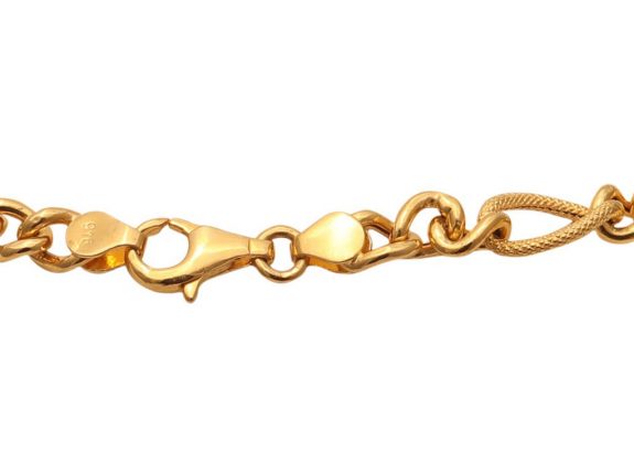 Curb Link Figaro Chain