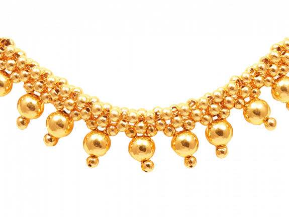 Gold Bead Design Balls Thushi