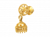 Gold Beads Design Drop Jhumka