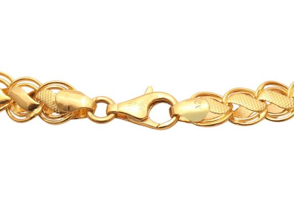 Clip Curb Link Gold Chain
