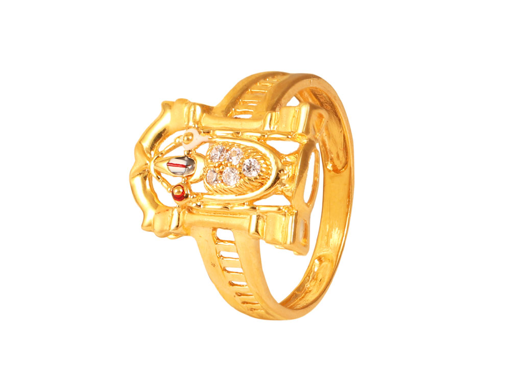 Balaji Gold Ring Design 2024 | favors.com